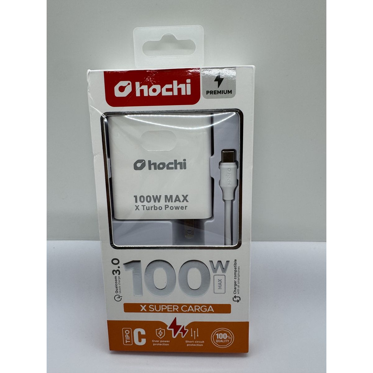 GENERICO - CARGADOR PARA CELULAR HOCHI 100W