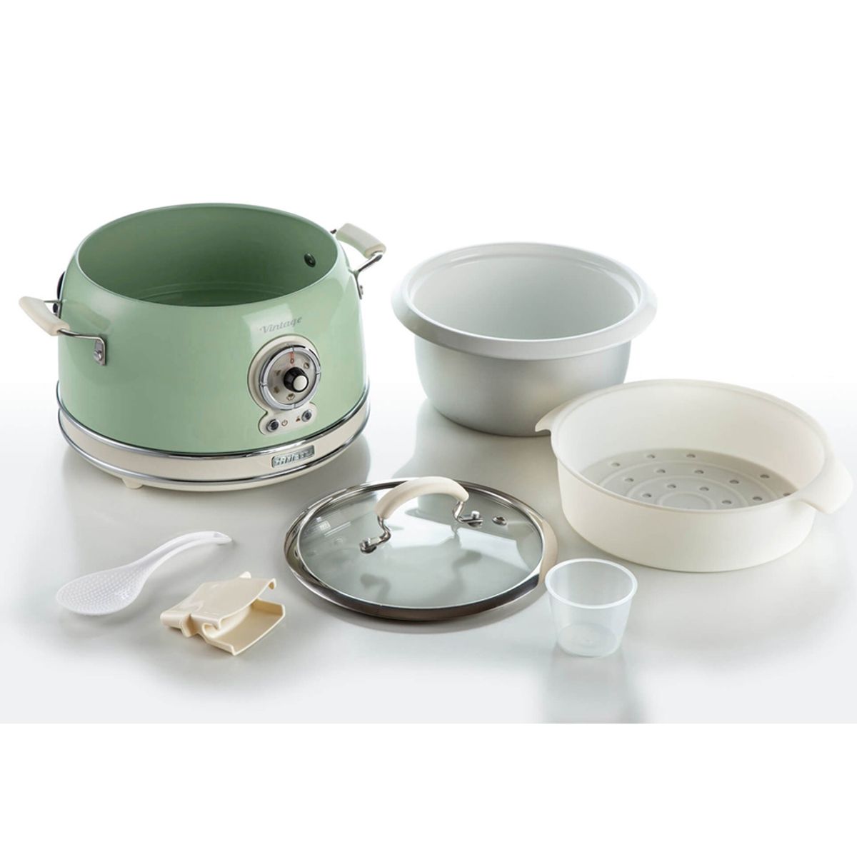 ARIETE - OLLA MULTI COCCION ARIETE VINTAGE GREEN 00C290404AR0