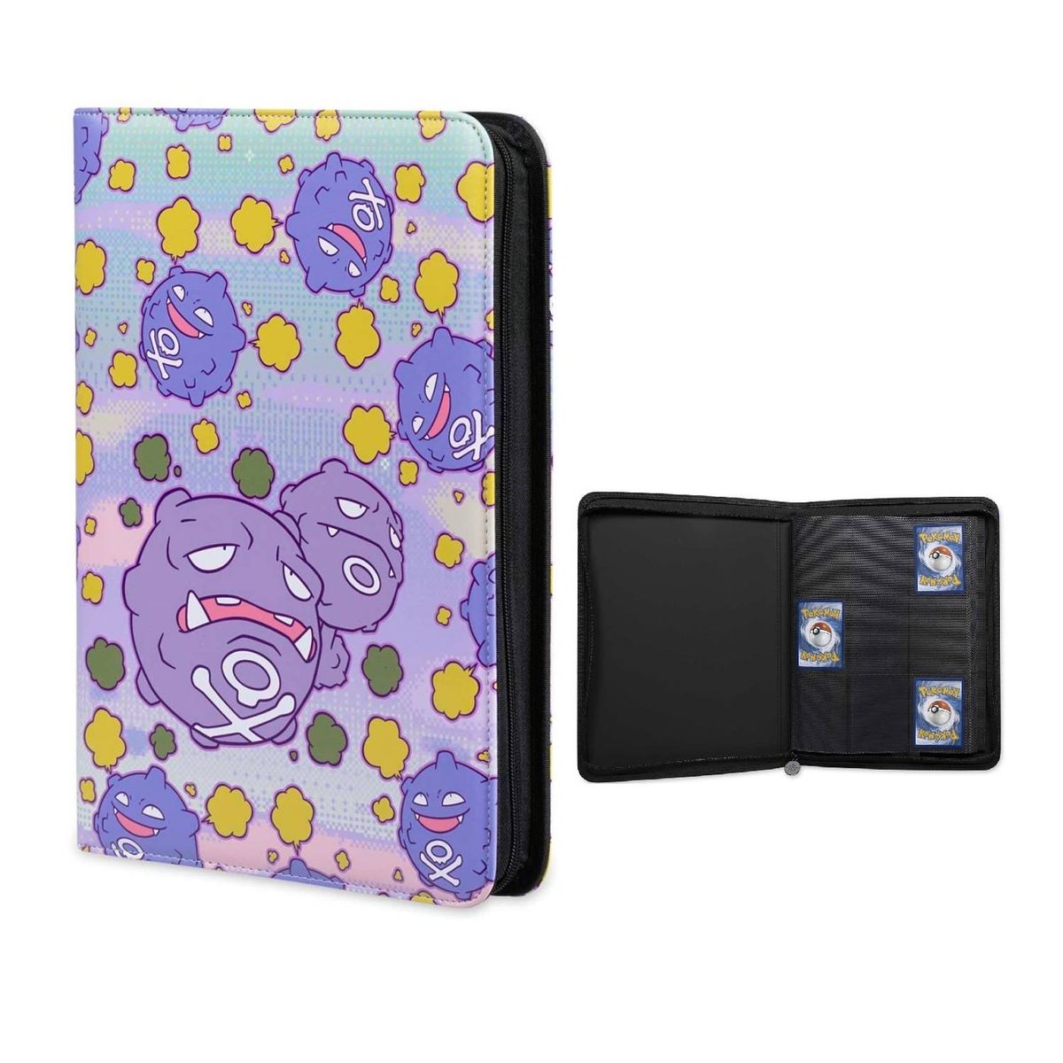 POKEMON - Pokemon Folder 9 Pocket 360 Cartas Koffing y Weezing Sunset