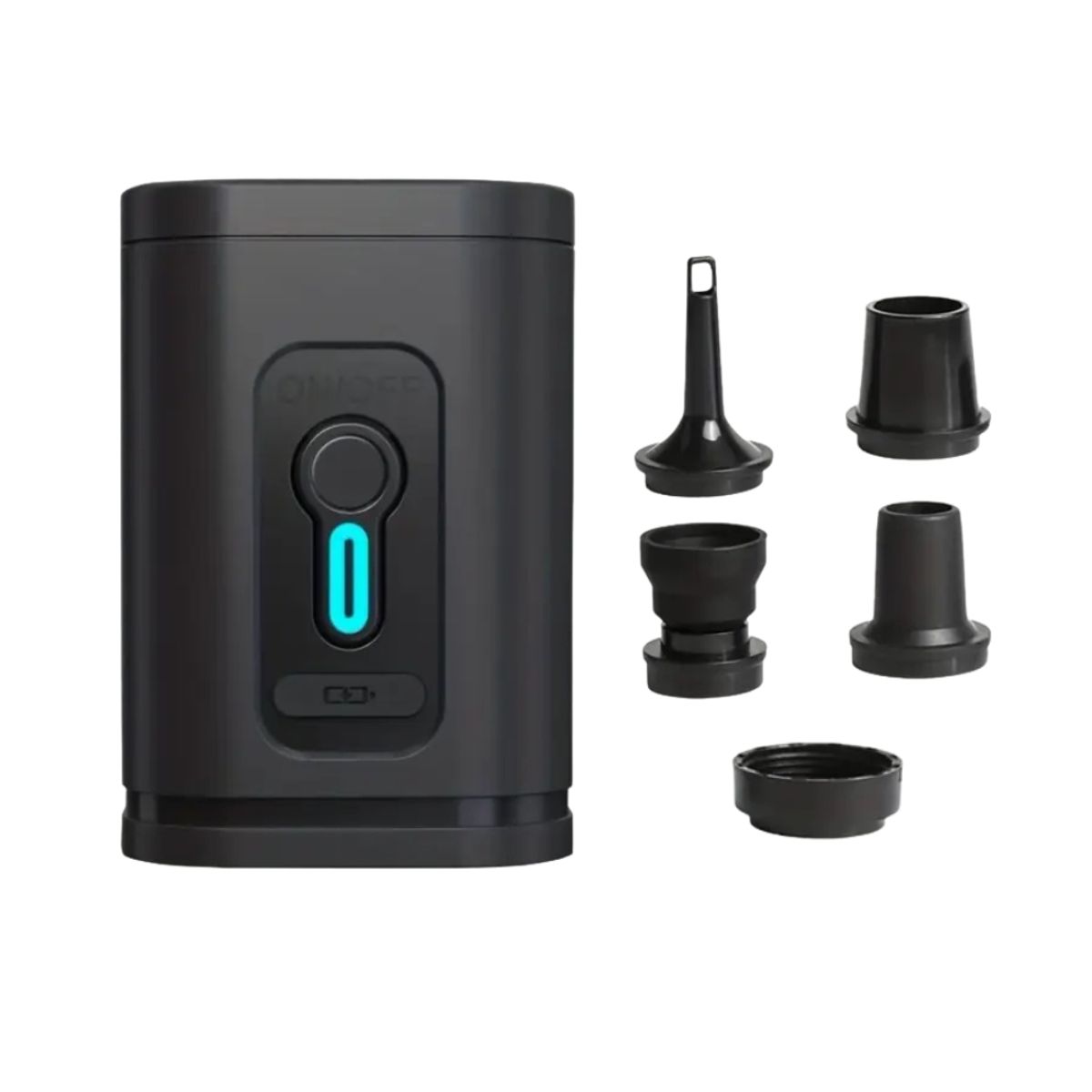 GENERICO - Soplador Inflador Eléctrico Portátil Recargable 7. 5 x 4. 9cm 1 Unidad