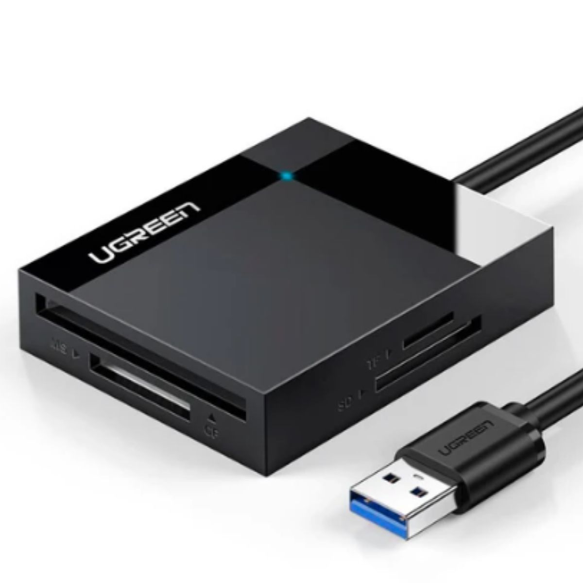 UGREEN - Lector De Tarjetas Sd/tf Ugreen 4 En 1 Usb 3.0