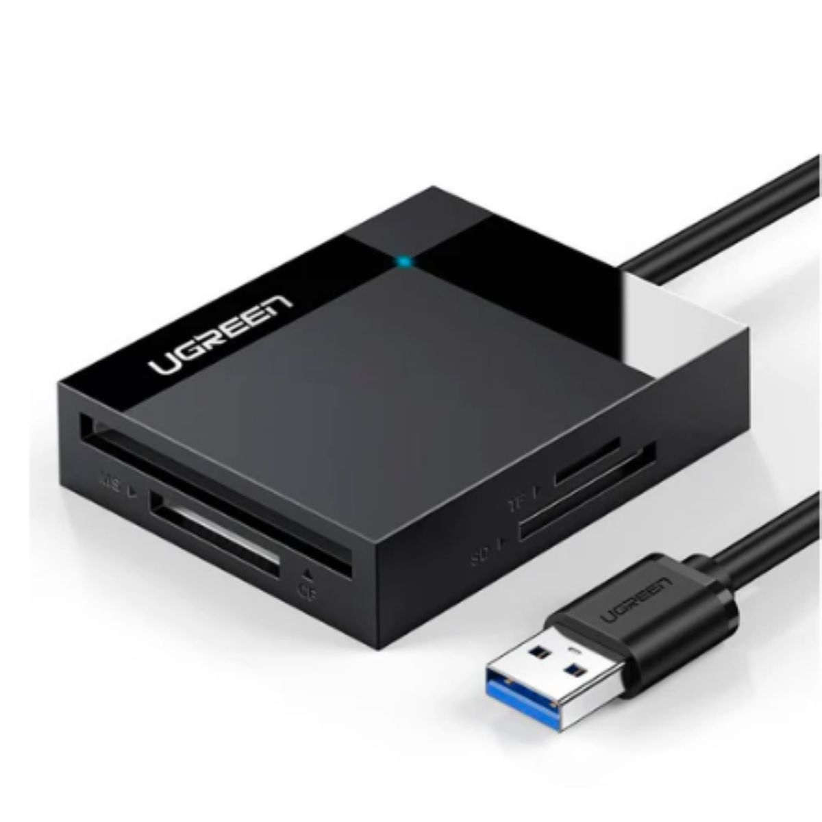 UGREEN - Lector De Tarjetas Sd/tf Ugreen 4 En 1 Usb 3.0