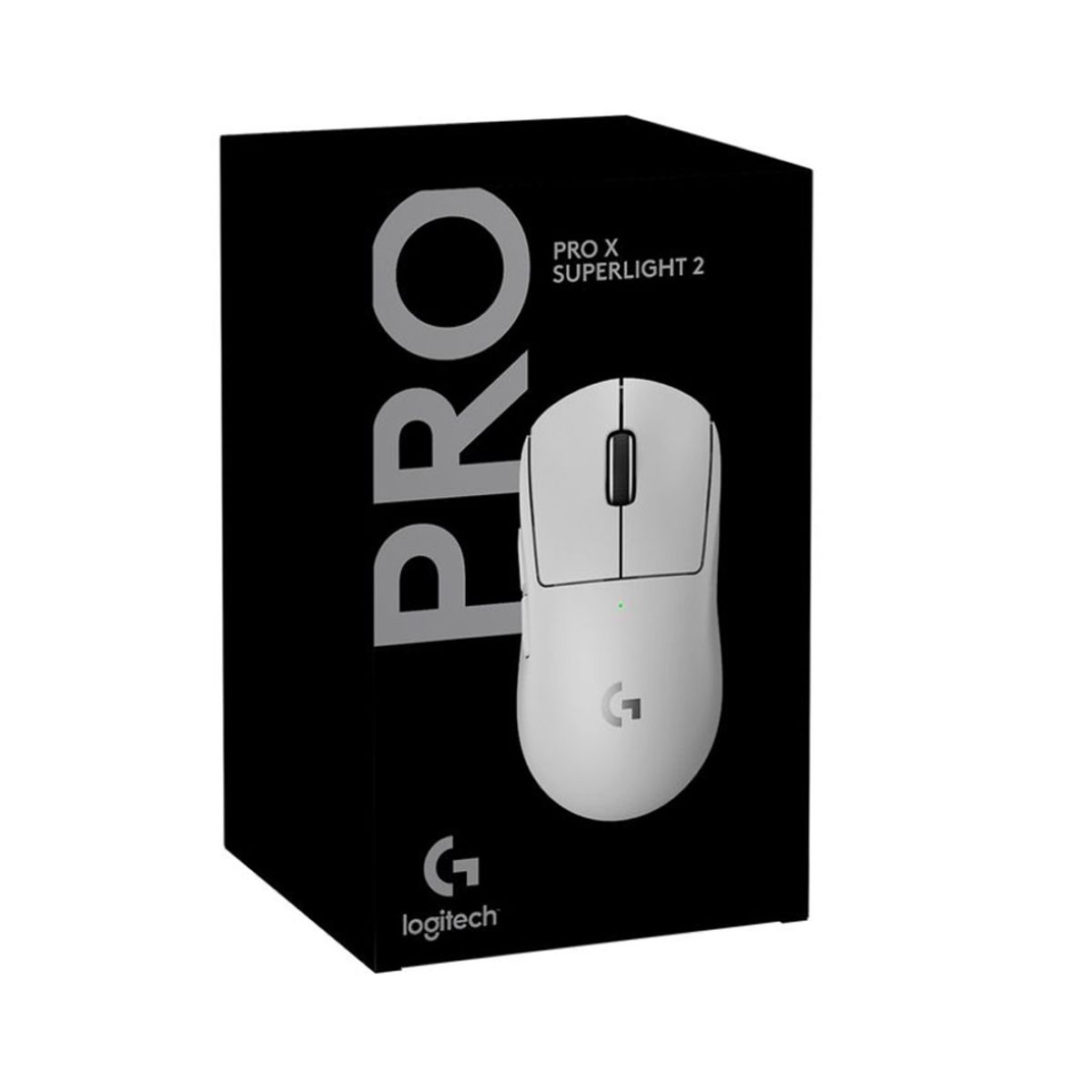 LOGITECH - Mouse Inalámbrico Logitech G Pro X Superlight 2 Blanco - Ultra Ligero, Alta Precisión Y Re
