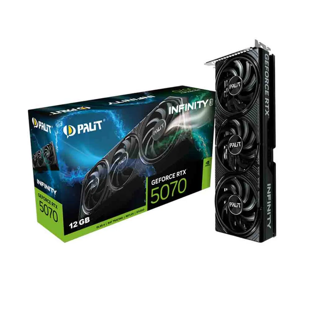 GENERICO - Tarjeta De Video Palit Geforce Rtx 5070 Infinity 3 12Gb Gddr7