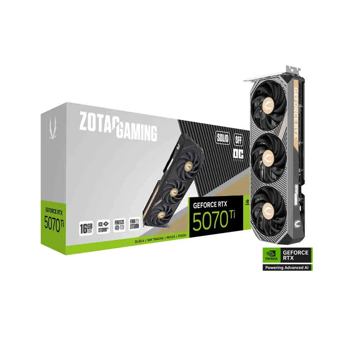 ZOTAC - Tarjeta Gráfica Zotac Gaming Geforce Rtx 5070 Ti 16 Gb Gddr7