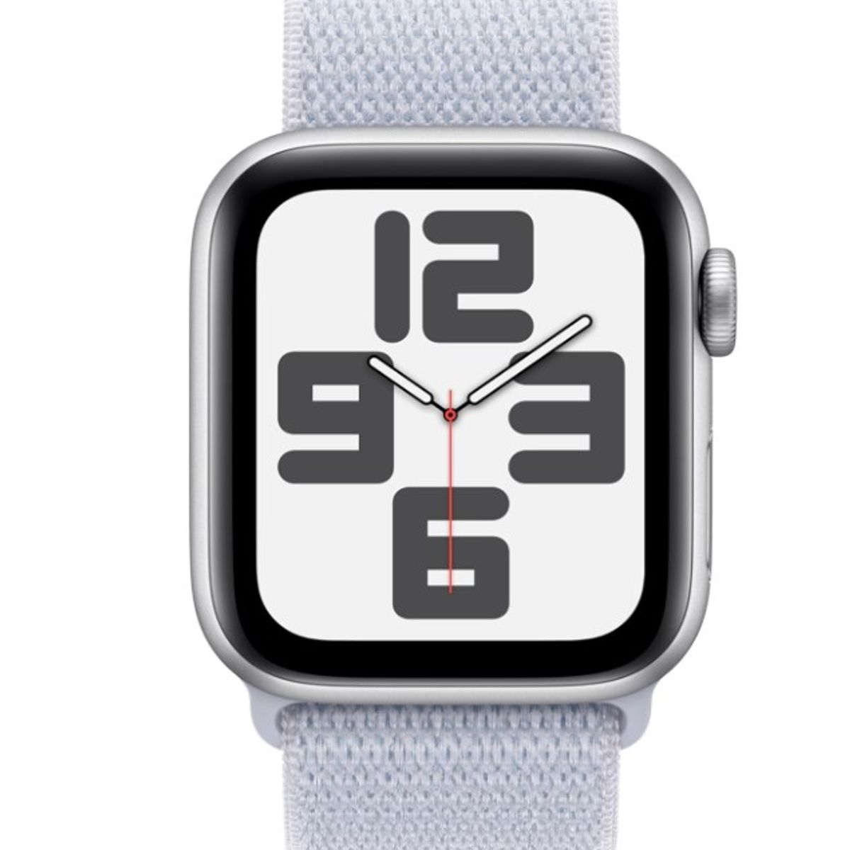 GENERICO - Smartwatch App le Watch SE 2TH GPS 40mm Aluminio con correa loop blue cloud, Silver