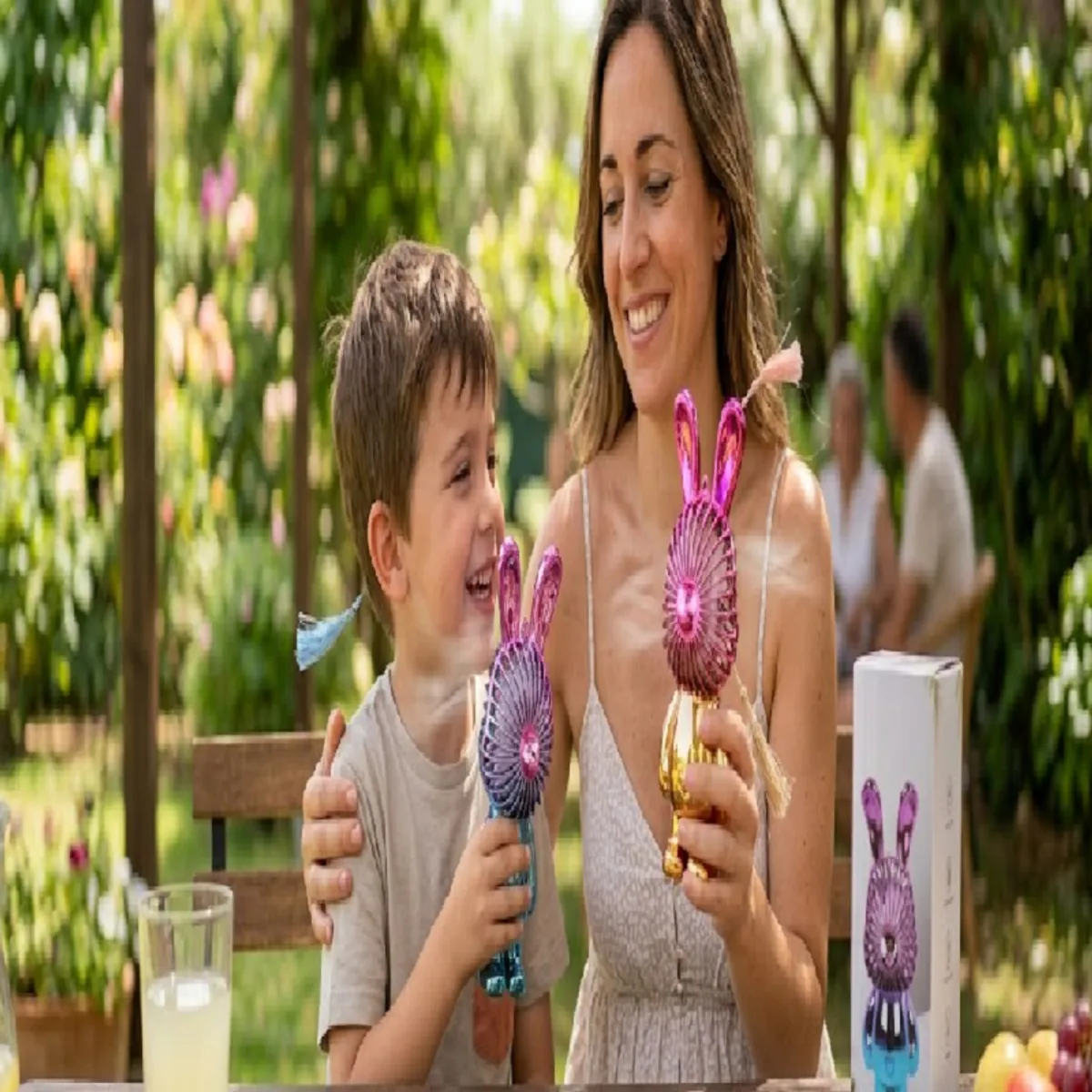 GENERICO - MINI VENTILADOR RECARGABLE