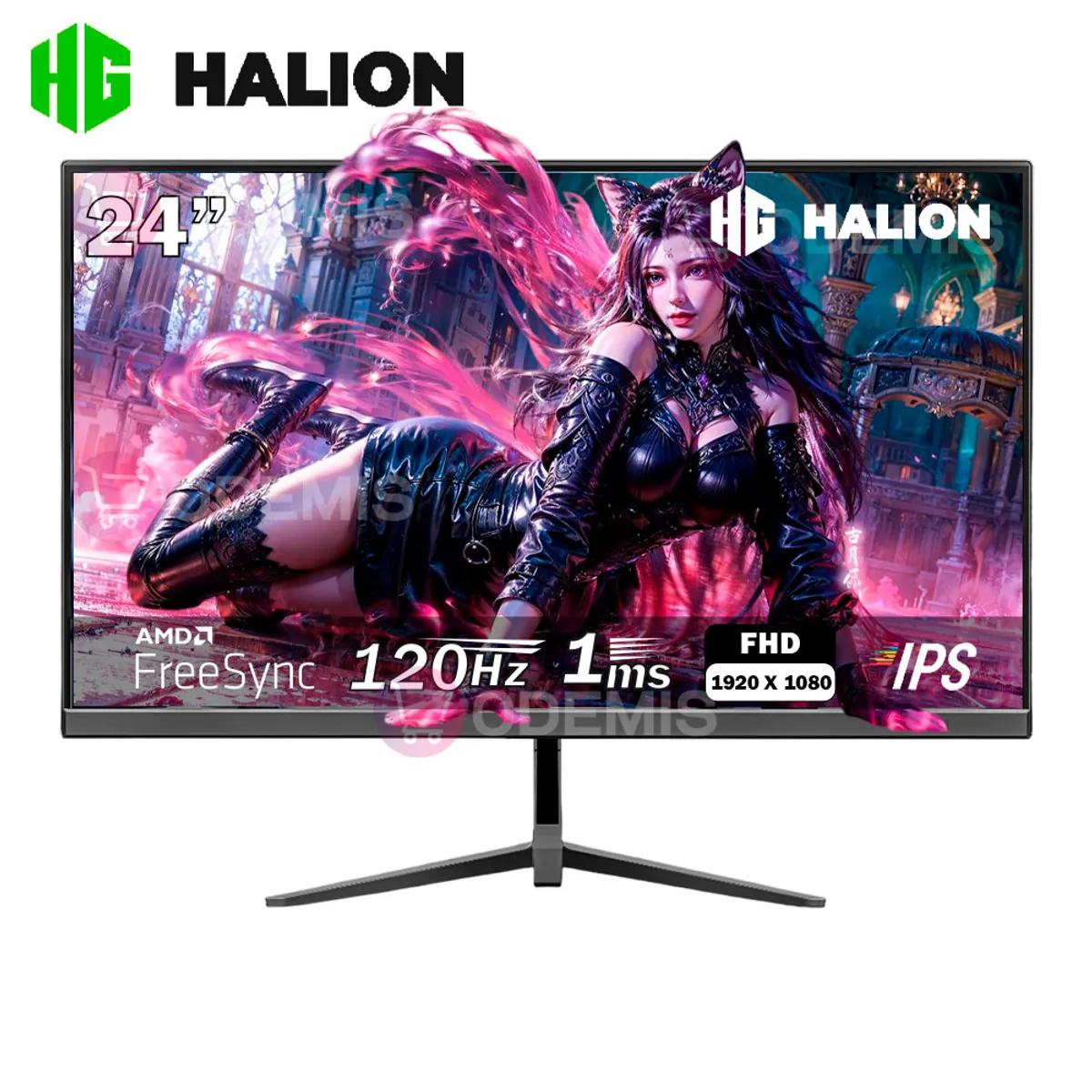 HALION - MONITOR HALION HS-2403FF 24 IPS FHD 120Hz 1ms FreeSync
