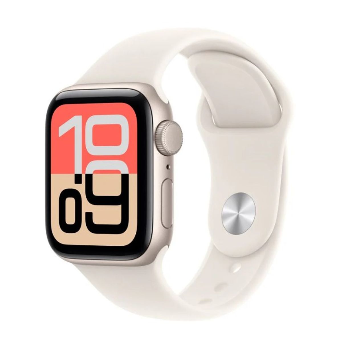 GENERICO - Smartwatch App le Watch SE 3 (GPS) 40mm, Aluminio con Correa S/M, Starlight