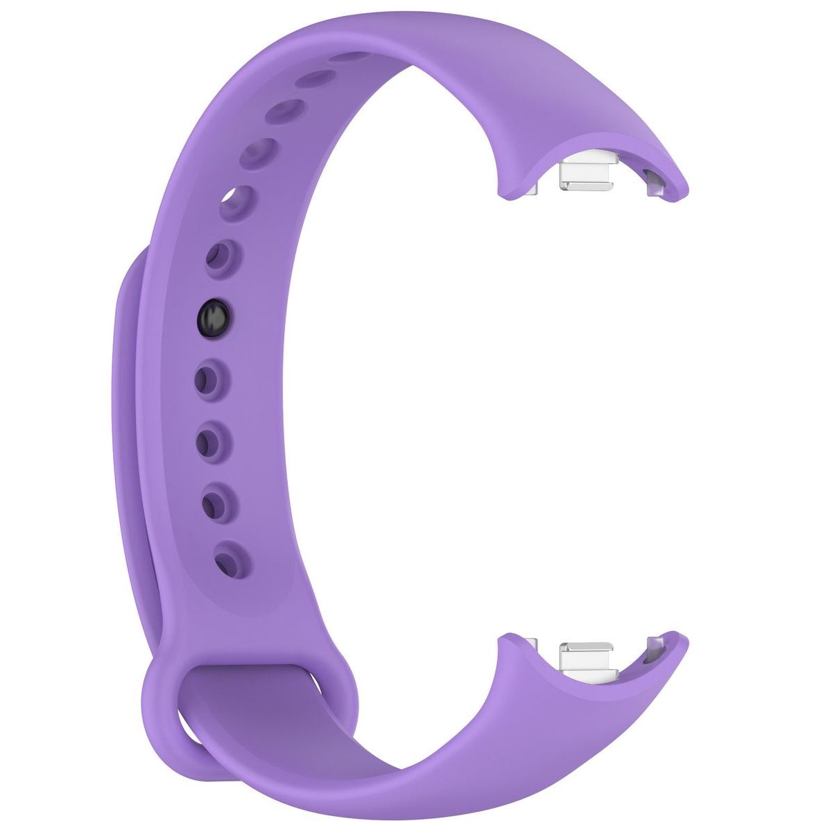 GENERICO - Correa Silicona Compatible con Xiaomi Mi Band 10 - Lila