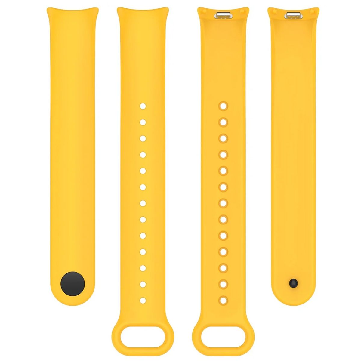 GENERICO - Correa Silicona Compatible con Xiaomi Mi Band 10 - Amarillo