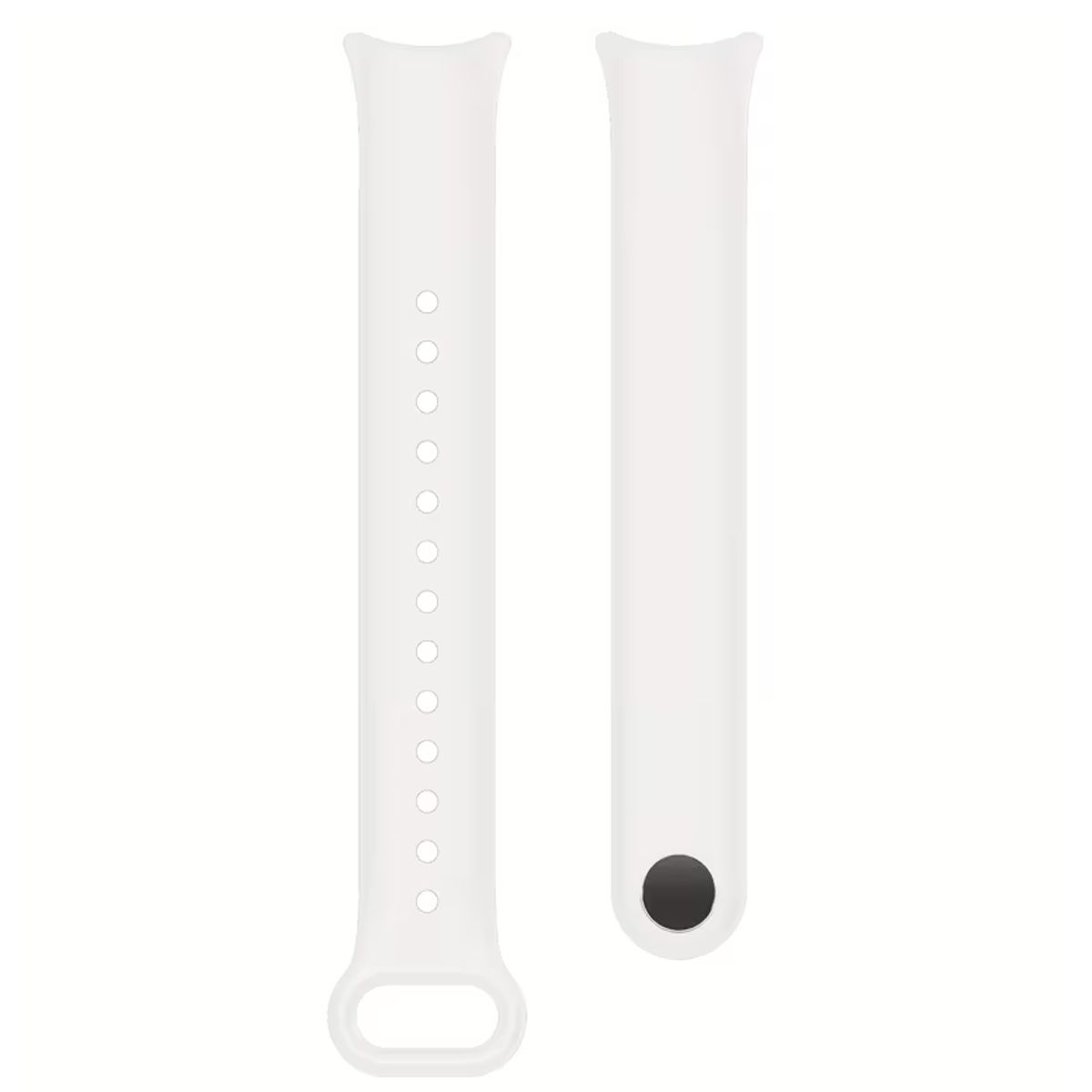 GENERICO - Correa Silicona Compatible con Xiaomi Mi Band 10 - Blanco