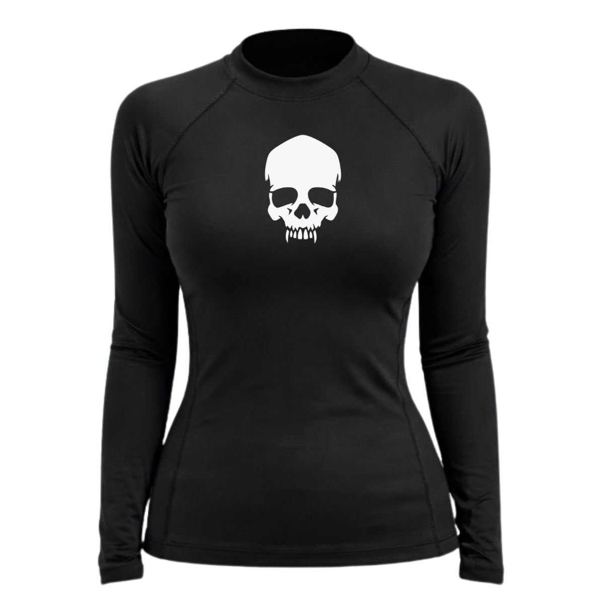 AQUA&MODA - LICRA CON PROTECCION UV AQUAMODA LAMLARÑ7BRN ARÑ7BRN UNISEX NEGRO LOGO BLANCO REFLECTIVO
