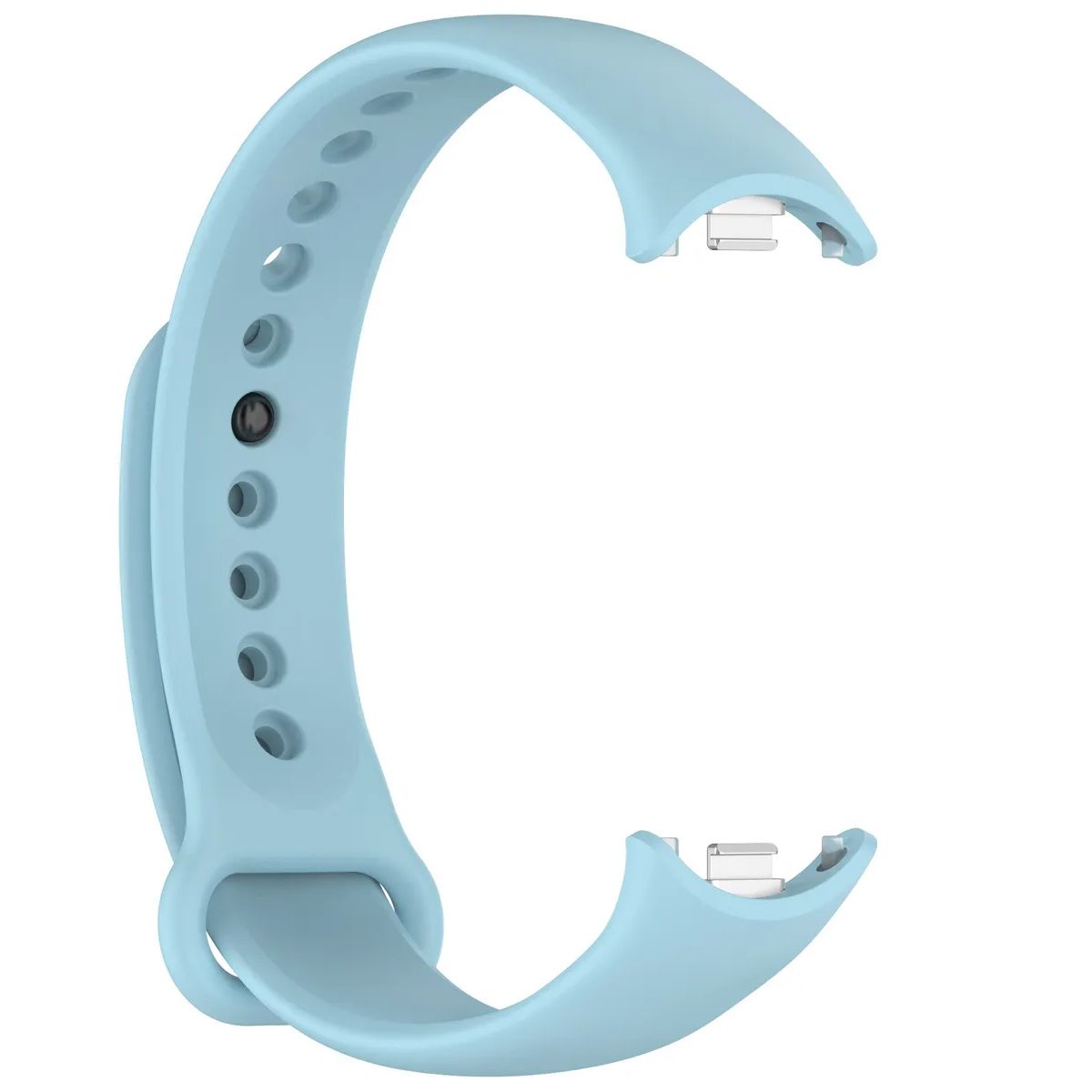 GENERICO - Correa Silicona Compatible con Xiaomi Mi Band 8 - Celeste