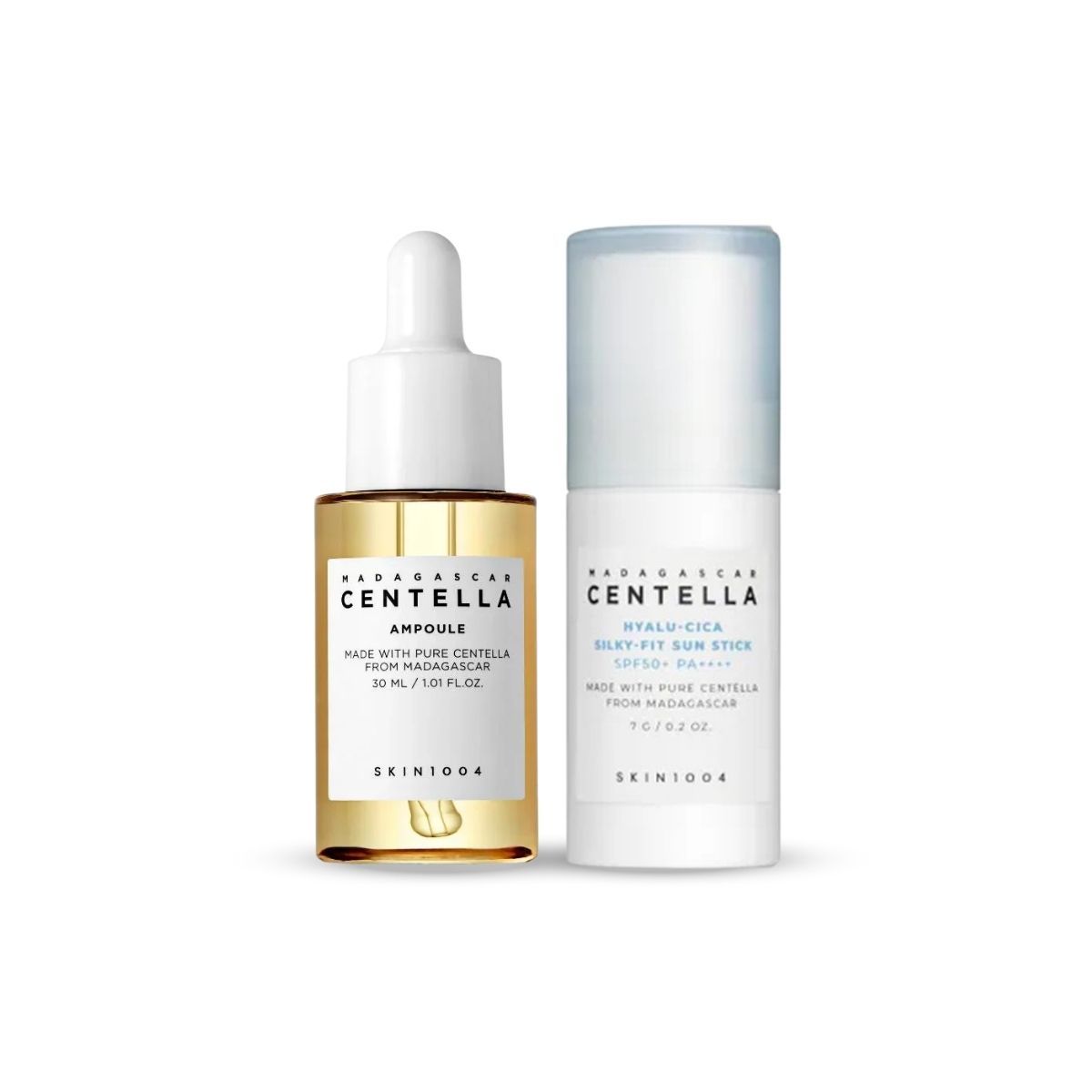 SKIN1004 - Dúo Ampoule Centella 30ml + Hyalu-Cica Sun Serum Mini SKIN1004