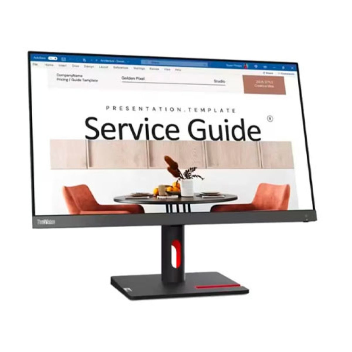 LENOVO - Monitor Lenovo 23.8 S24i-30 100hz 6ms FHD WLED IPS HDMI, VGA AntiGlare