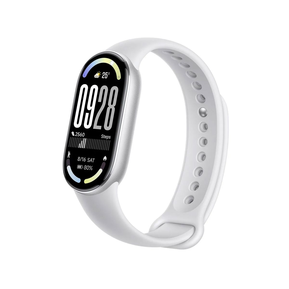 XIAOMI - Xiaomi Smart Band 10 Glacier Silver M2459B1