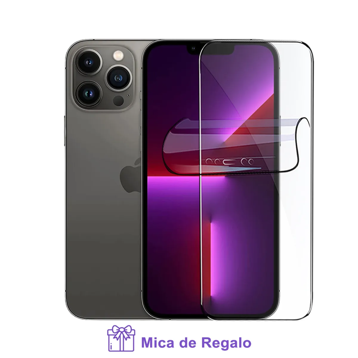 APPLE - Iphone 13 Pro Max 256Gb ESIM Graphito Excelente (Reacondicionado) + Mica Hidrogel