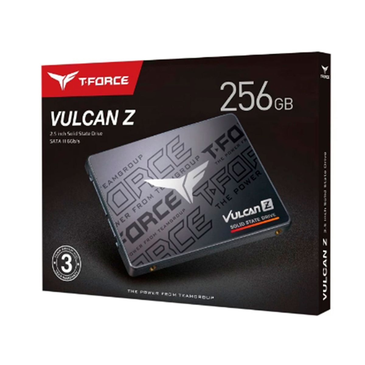 TEAMGROUP - SSD TG T-FORCE VULCAN Z 256GB SATA 6.0Gb-s 2.5 P-N T253TZ256G0C101