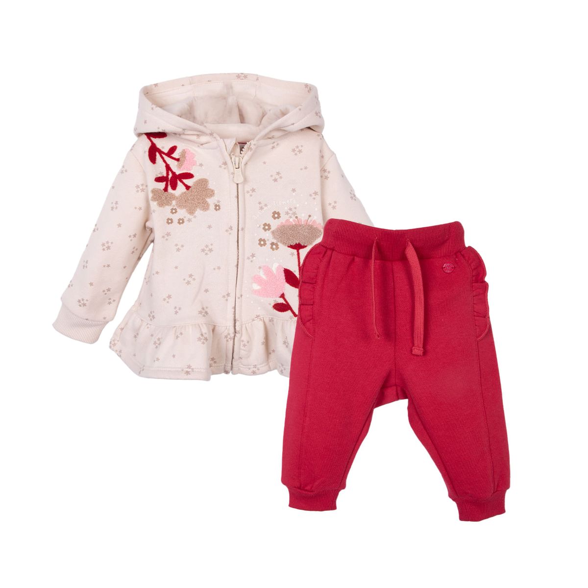 Pillin - Buzo Bebé Niña Rojo TALLA 3M PVD529-26ROJ3M