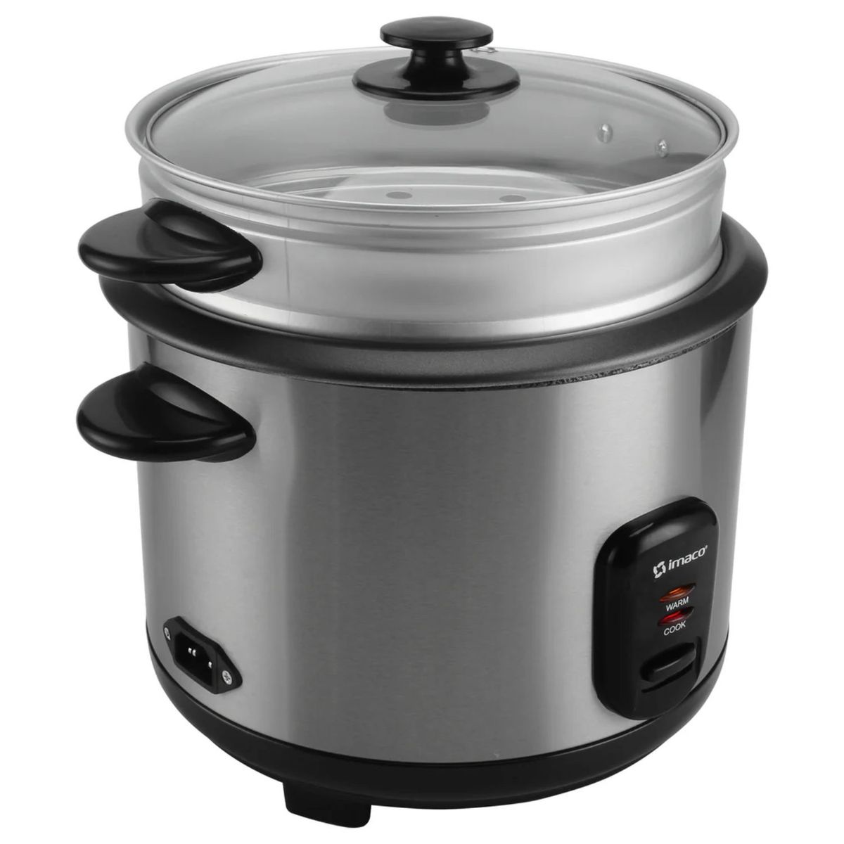IMACO - Arrocera Multiusos Imaco RC 018S 1,8 litros con Vaporizador con Cuerpo de Acero