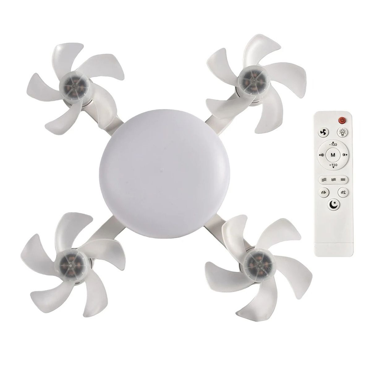 OEM - Foco Ventilador Led De Techo Estilo Drone
