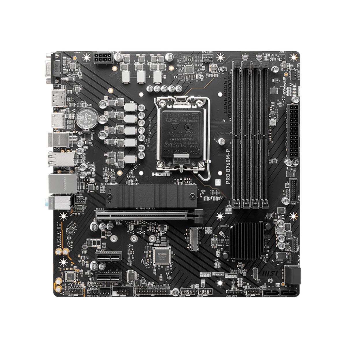 MSI - MOTHERBOARD MSI PRO B760M-P INTEL B760 LGA1700 P-N PRO B760M-P