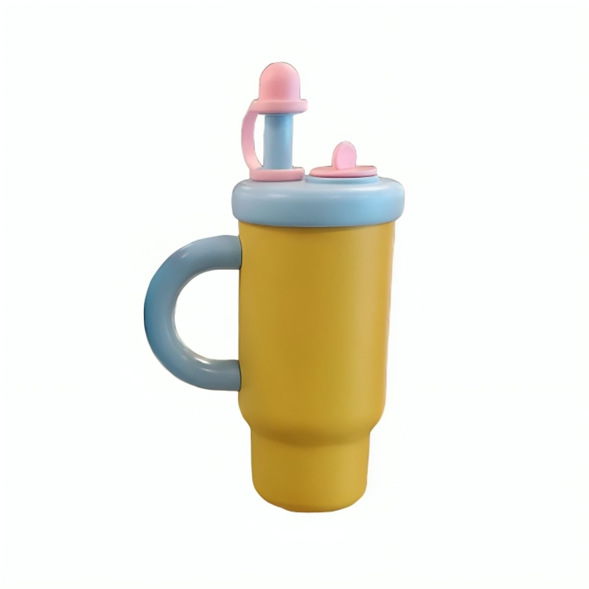 GENERICO - Termo Tomatodo Doble Pico Hermético de Acero Inoxidable 316L de 730 ml