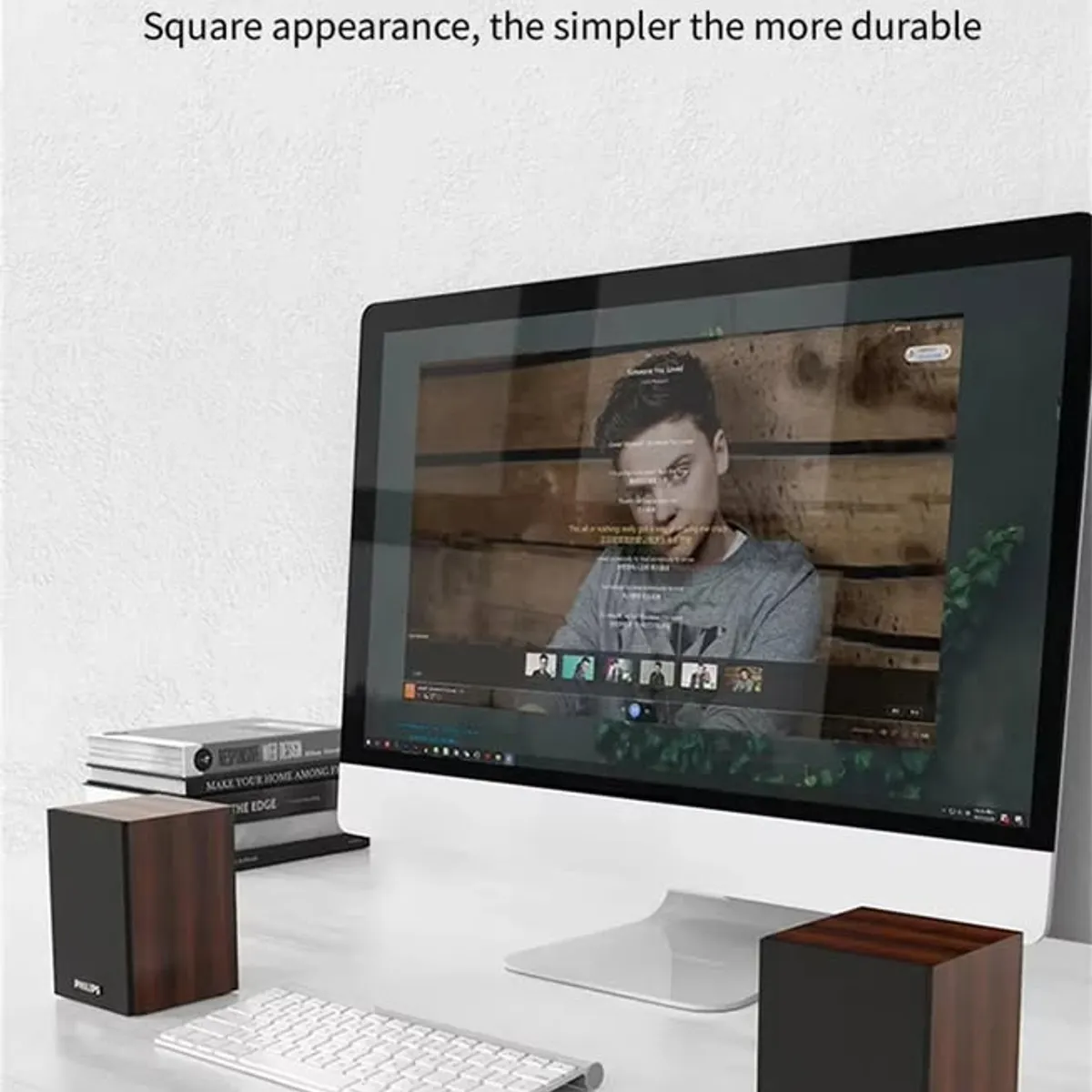 PHILIPS - Philips SPA20 Altavoz Bluetooth Estéreo inalámbrico para computadora Macbook Laptop