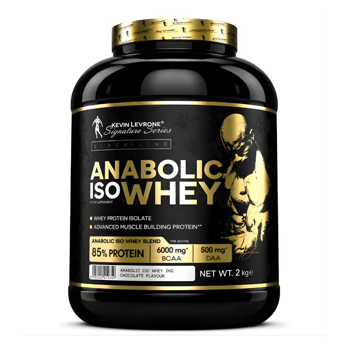 Kevin Levrone - Anabolic Iso Whey 2 KG Proteina Isolatada - Vainilla + Portaproteina