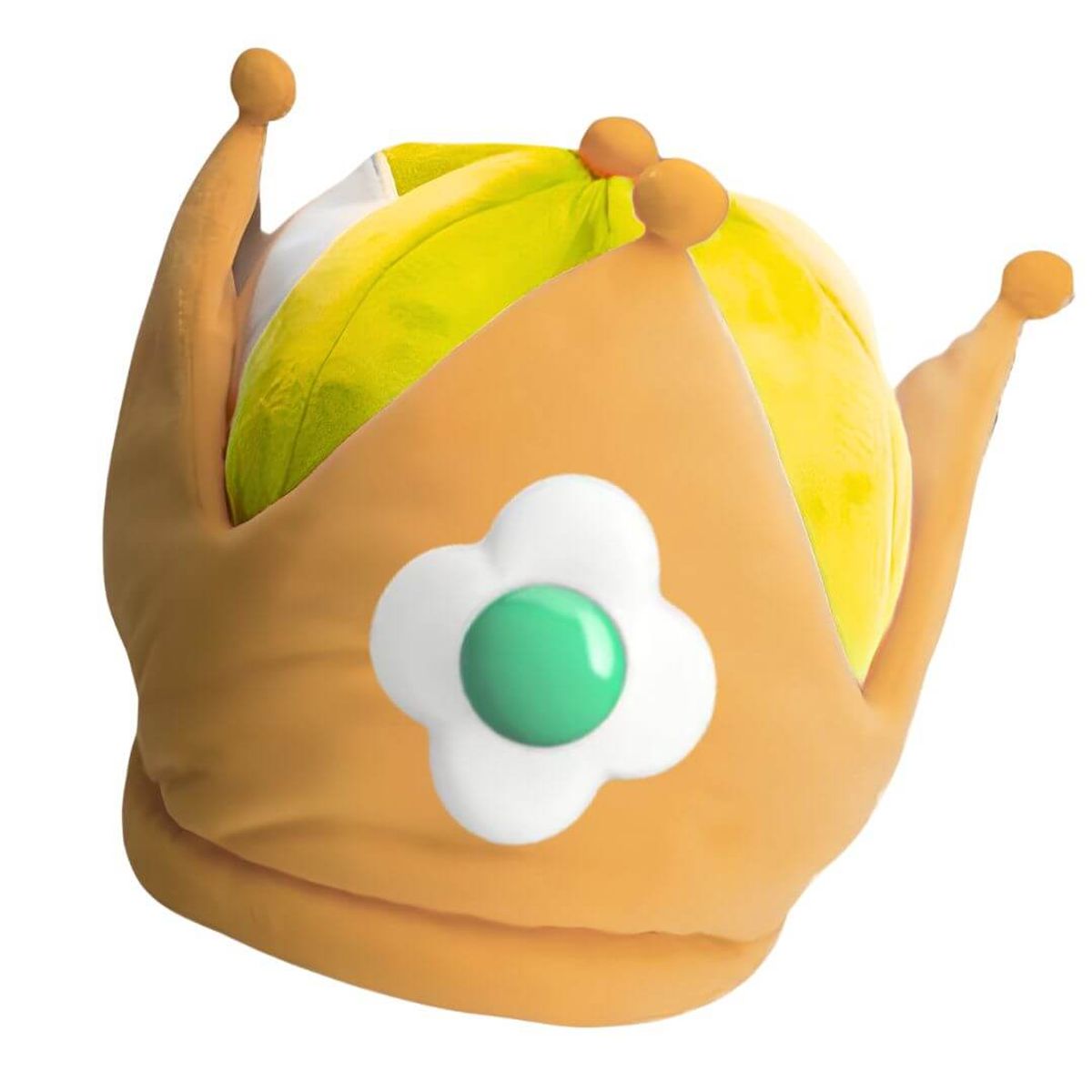 GENERICO - Gorro Princesa Daisy Peluche Peach - Niños y Adutlos