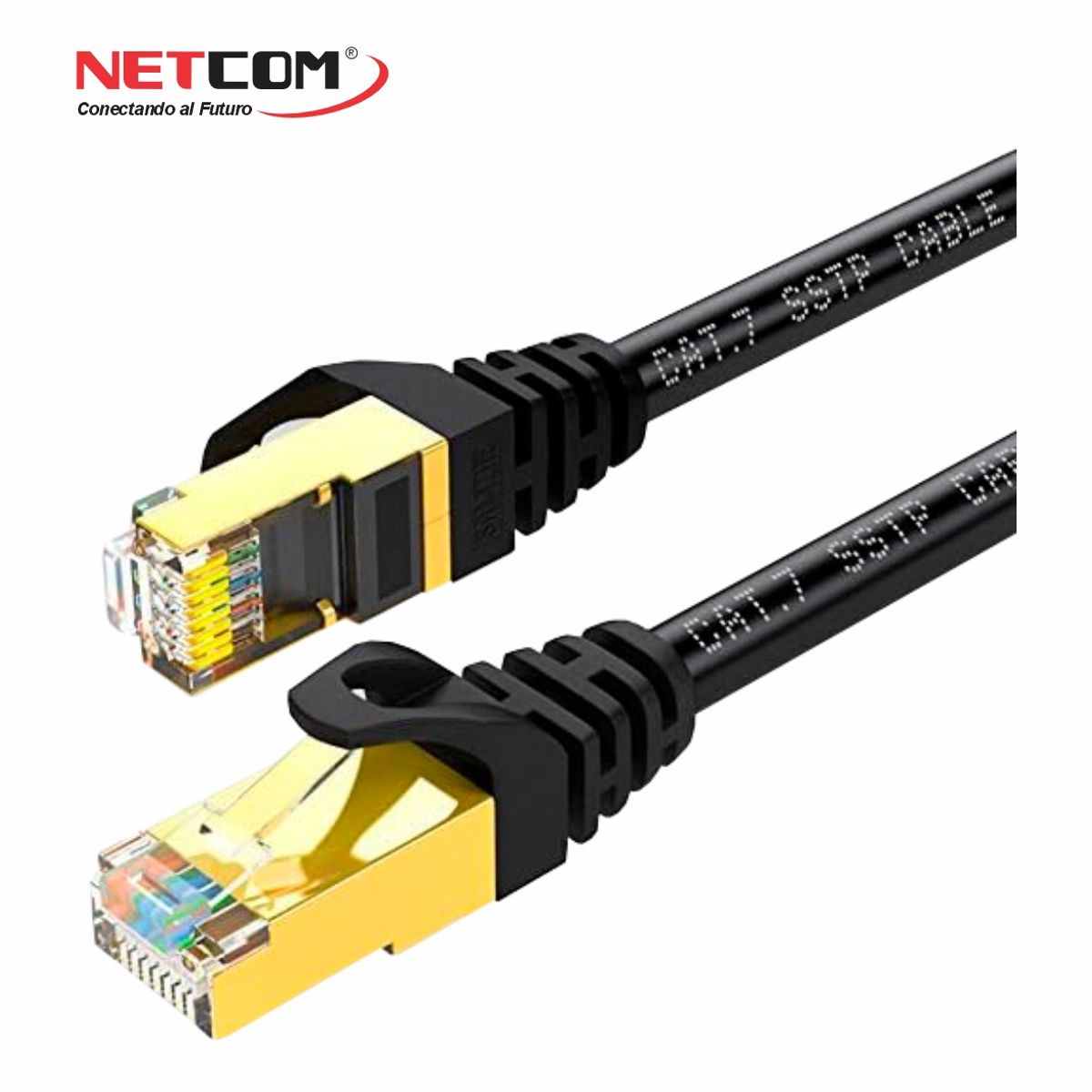 GENERICO - CABLE ETHERNET RJ45 CAT 7 SSTP DE 2 MTS - NETCOM