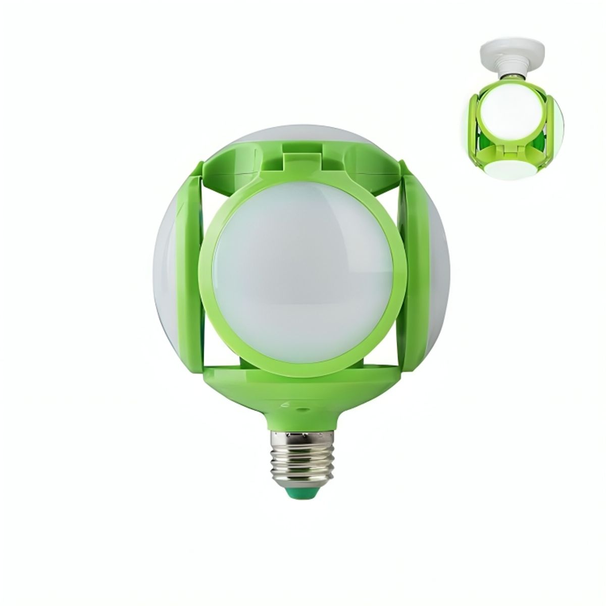 GENERICO - Foco Luz LED Deformable en forma de Pelota de Fútbol