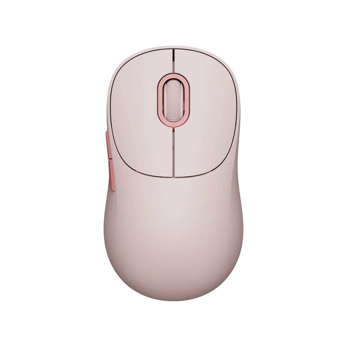XIAOMI - Xiaomi Mouse Inalámbrico 3 Rosa Silencioso  2.4GHz Bluetooth Ergonómico 3 Dispositivos 1200 DPI