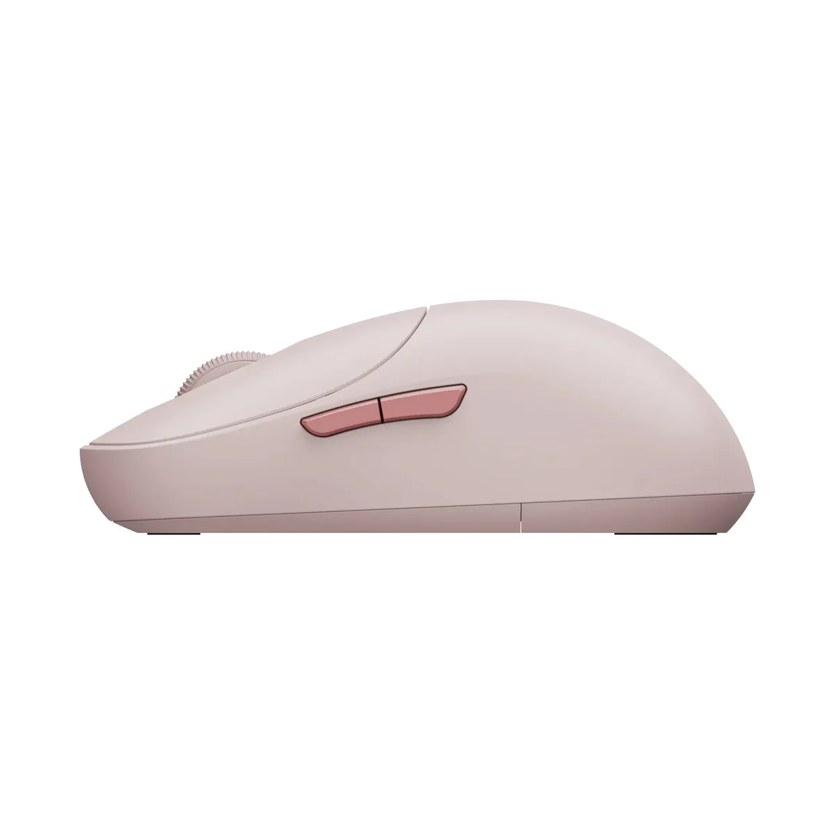 XIAOMI - Xiaomi Mouse Inalámbrico 3 Rosa Silencioso  2.4GHz Bluetooth Ergonómico 3 Dispositivos 1200 DPI