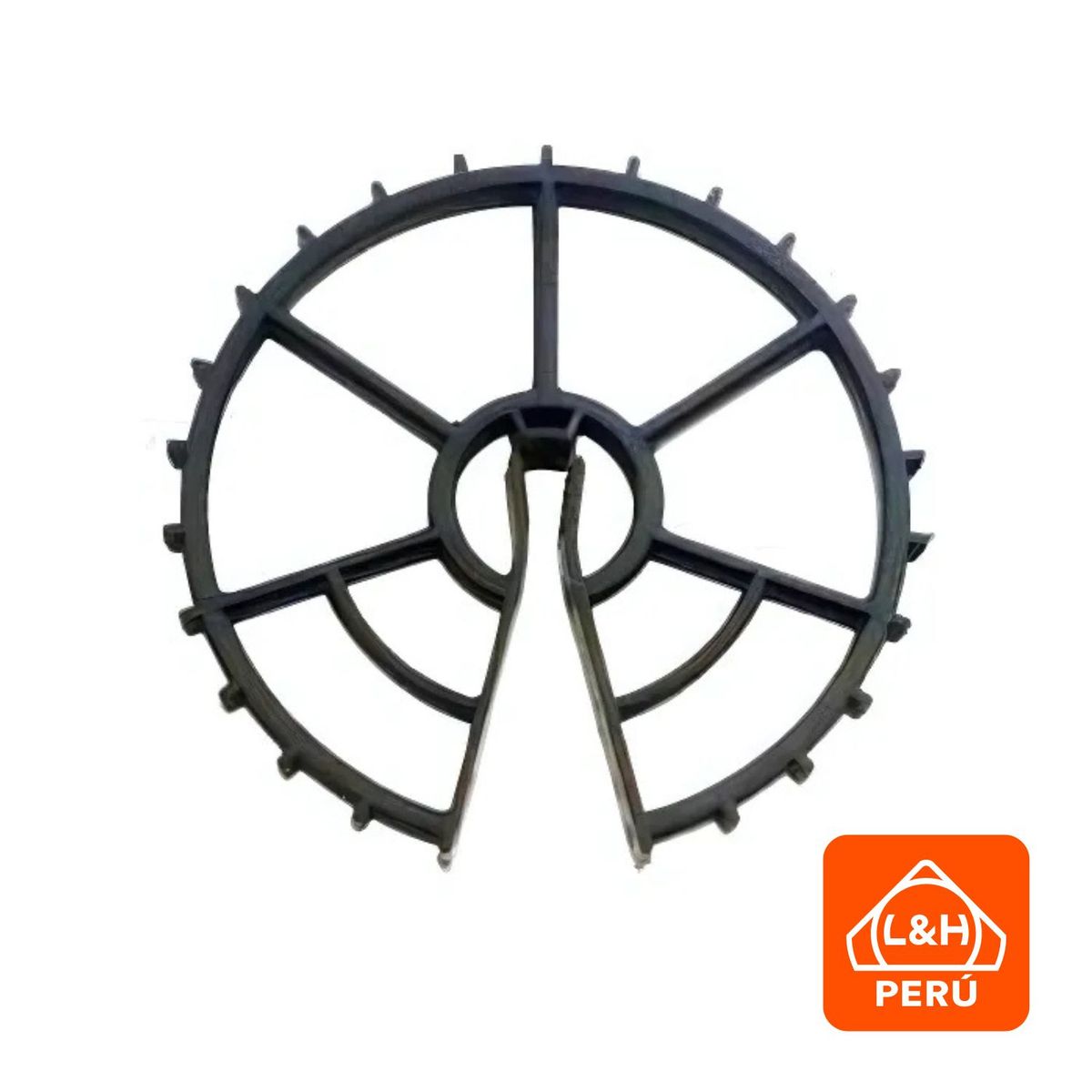 L&H - Separador tipo rueda o Rondana de 6 cm