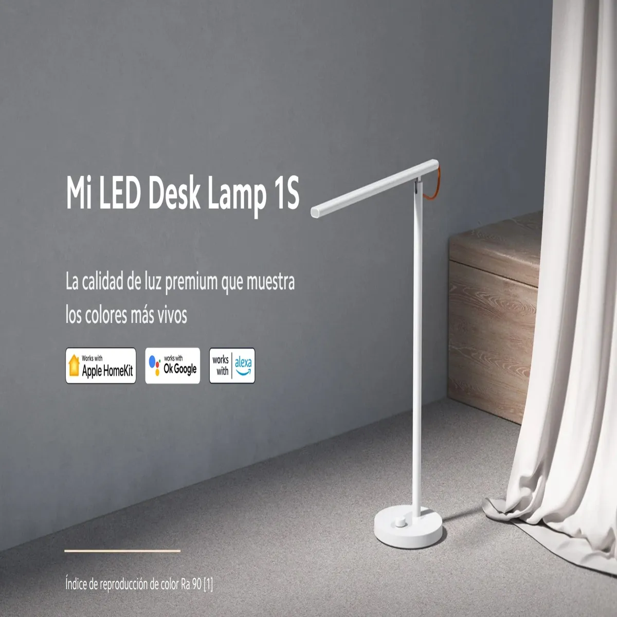 Lámpara de escritorio LED Mi LED Desk Lamp 1S, marca XIAOMI - Foto 2