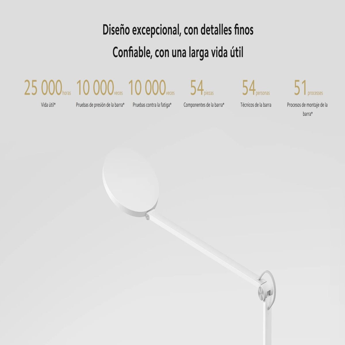 XIAOMI - Lámpara de escritorio LED inteligente Mi Smart LED Desk Lamp Pro