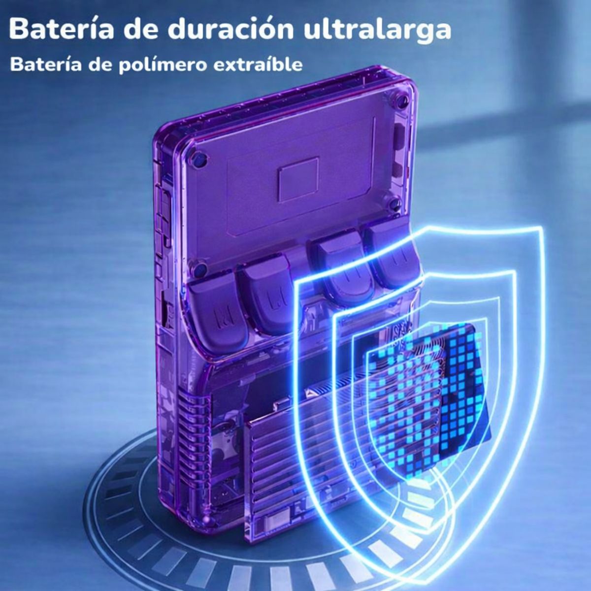 GENERICO - Consola Portatil Retro Game R36SX 64GB Purpura