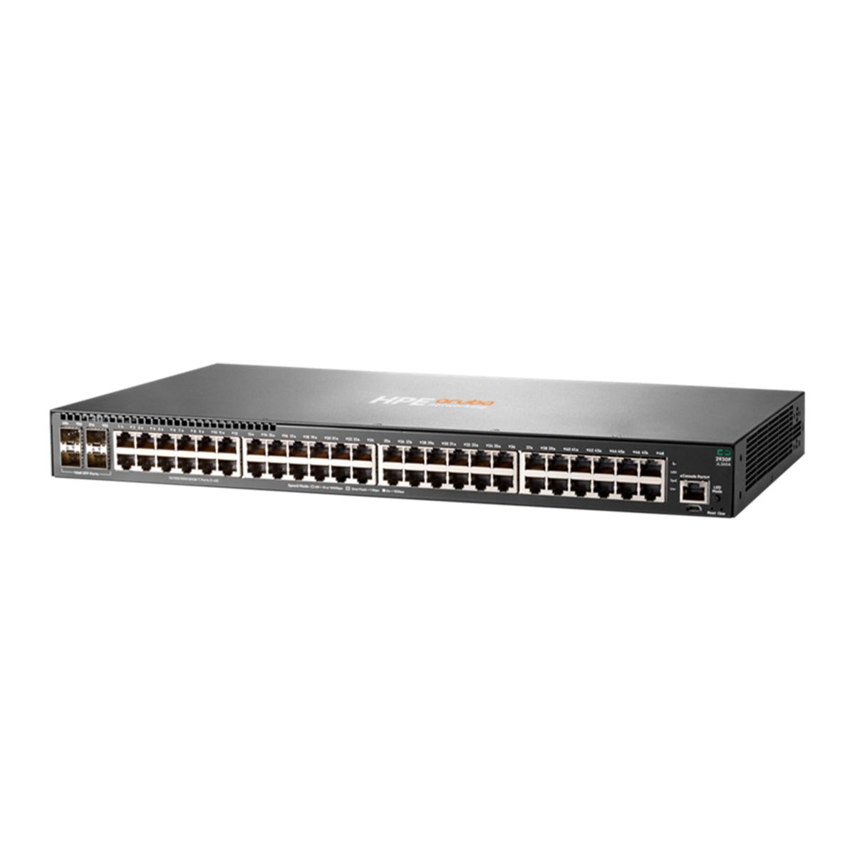 ARUBA - SWITCH HPE ARUBA 2930F 48 RJ-45 GBE 4 SFP. P-N JL260A