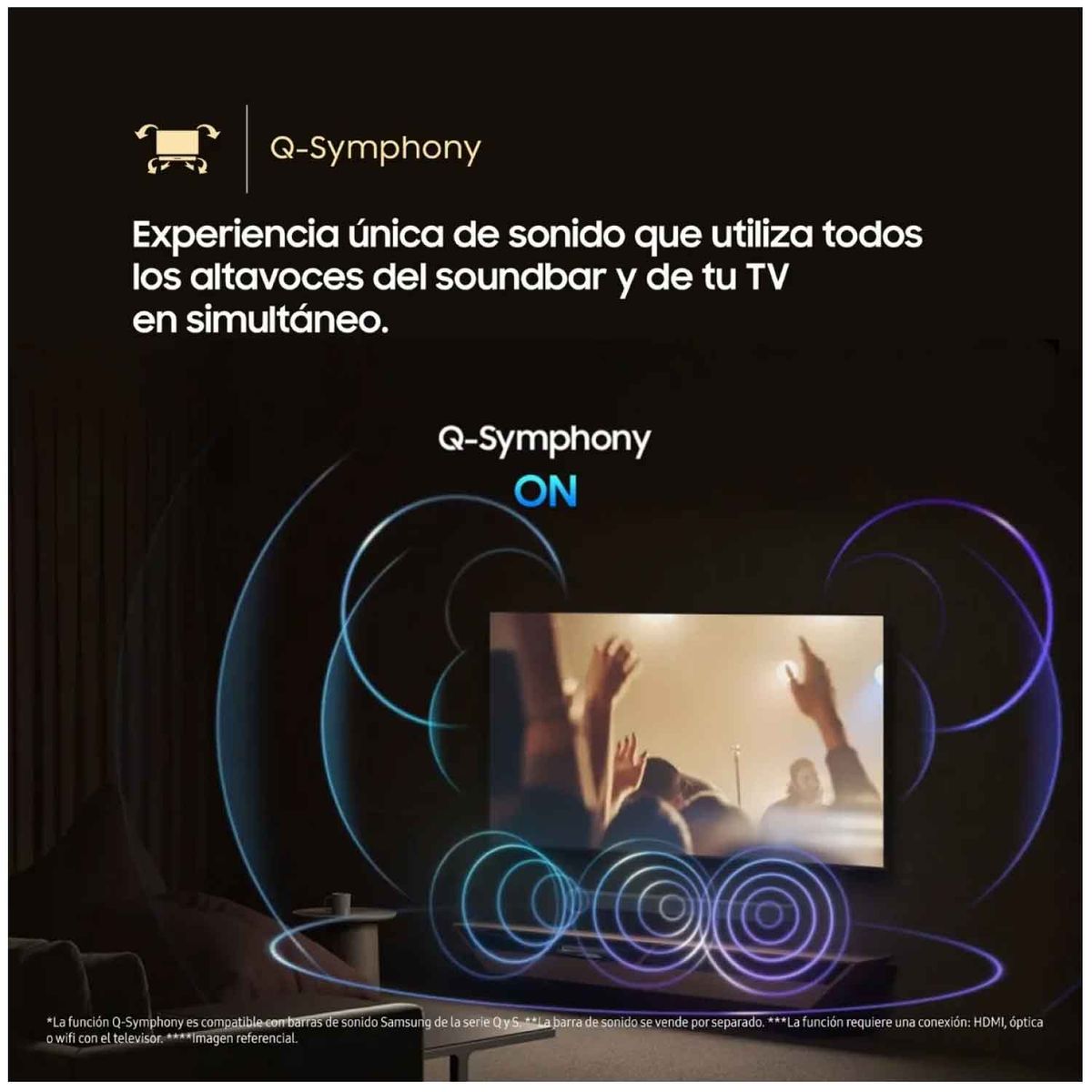 SAMSUNG - Televisor Samsung QLED 50" 4K Ultra HD Tizen QN50Q7FAAGXPE - Modelo 2025