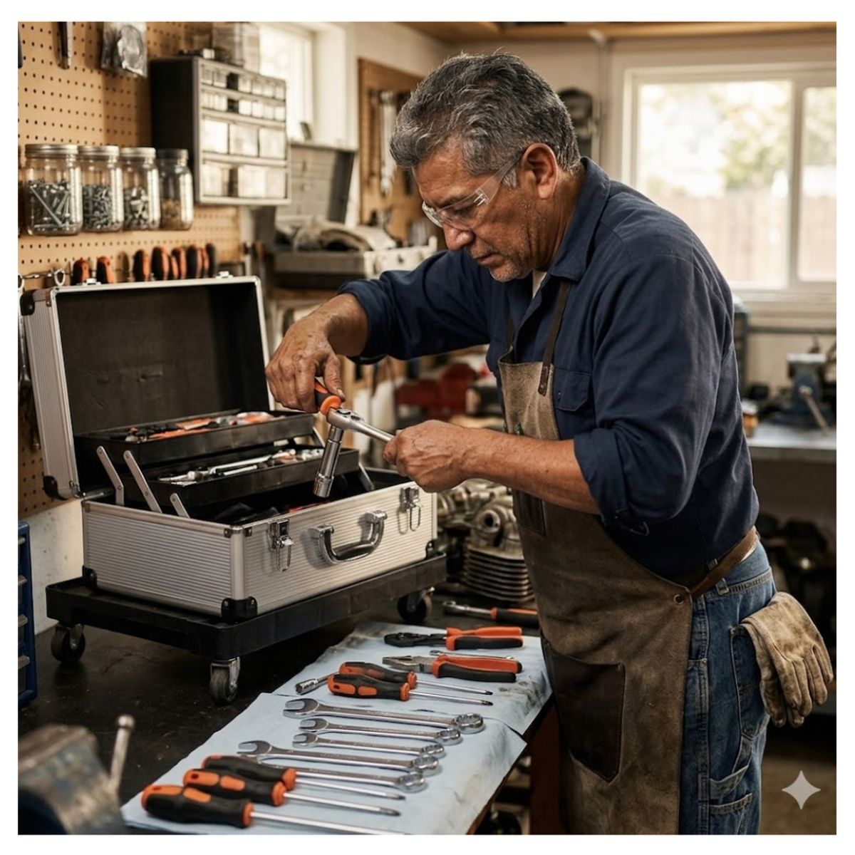 GENERICO - KIT DE HERRAMIENTAS DE 187 PIEZAS ESENCIALES PARA EL HOGAR USO DOMÉSTICO + MALETIN