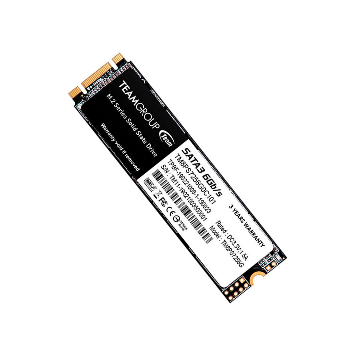 TEAMGROUP - SSD TEAMGROUP MS30 M.2 2280 256GB SATA III 6Gb-s P-N TM8PS7256G0C101