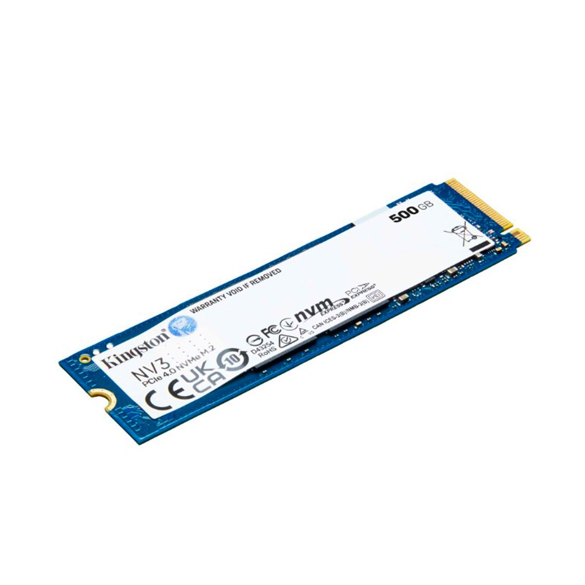 KINGSTON - UNIDAD EN ESTADO SOLIDO KINGSTON 500GB NV3 M.2 P-N SSDKTSNV3M500