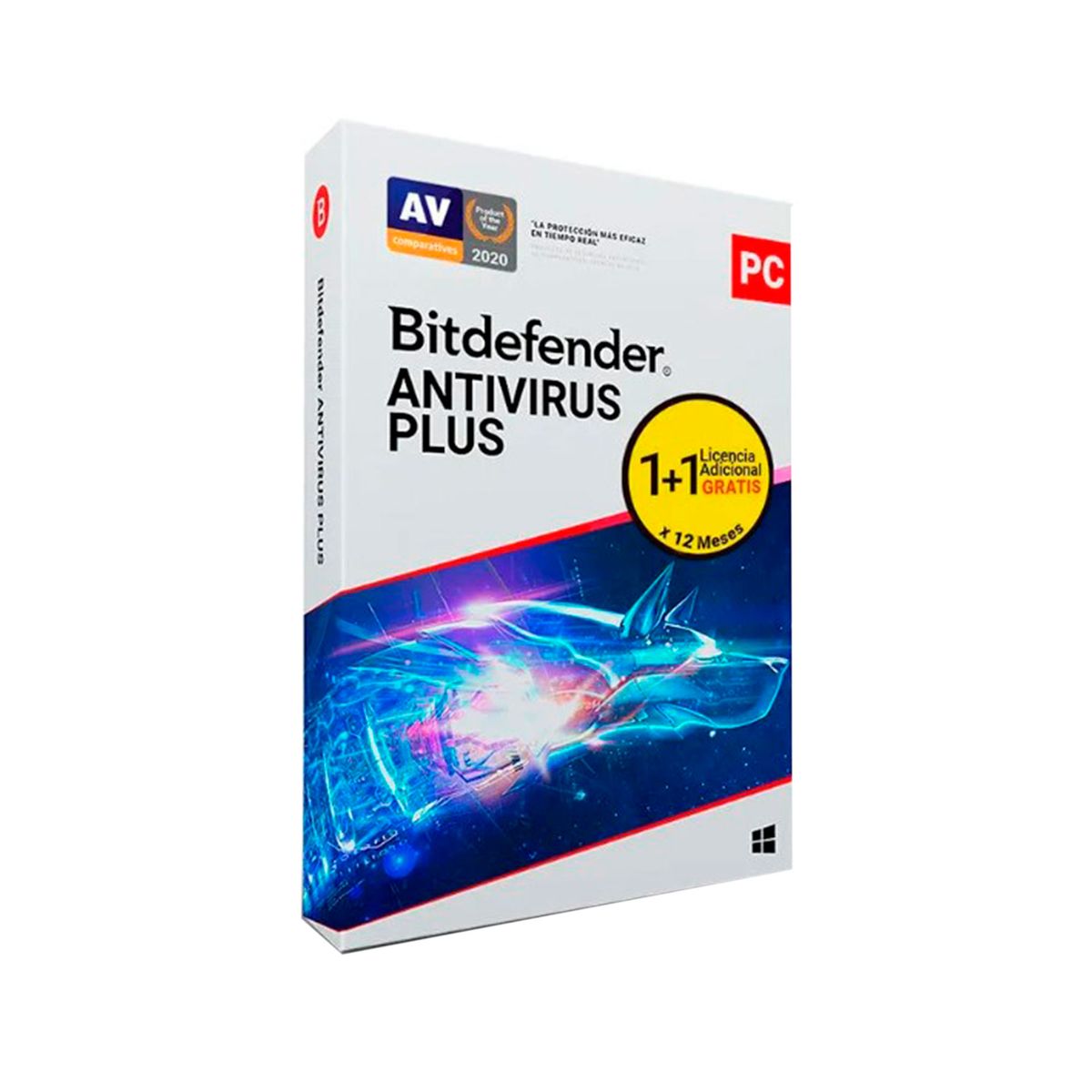 BITDEFENDER - BITDEFENDER ANTIVIRUS PLUS 2PC 12M P-N SWB11010058