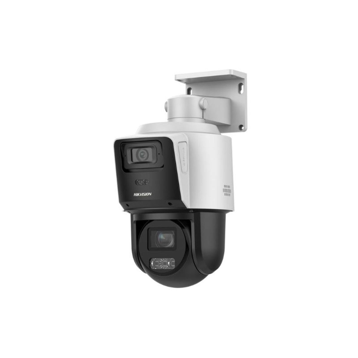 HIKVISION - Cámara IP PTZ TandemVu Hikvision DS-2SE3C204MWG-E12 2MP+2MP 4X PoE Visión Nocturna Exterior