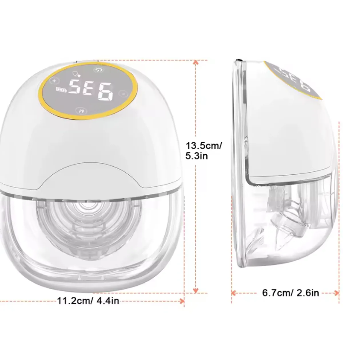 GENERICO - Extractor de Leche Electrico Manos Libres Cómodo Silencioso y Fácil de Usar