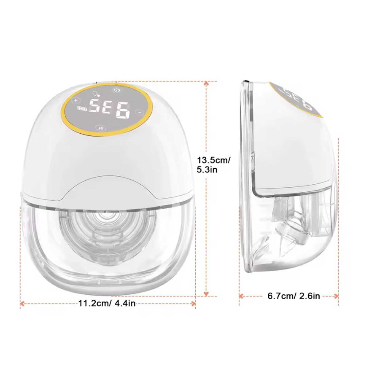 GENERICO - Extractor de Leche Electrico Manos Libres Cómodo Silencioso y Fácil de Usar