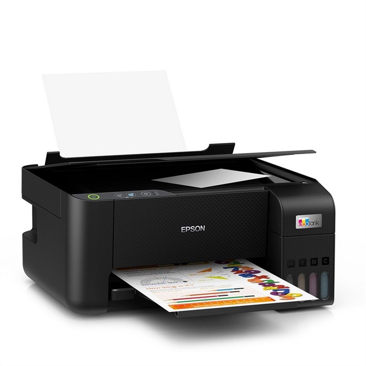 EPSON - Impresora Multifuncional Epson EcoTank L3210 USB Negro