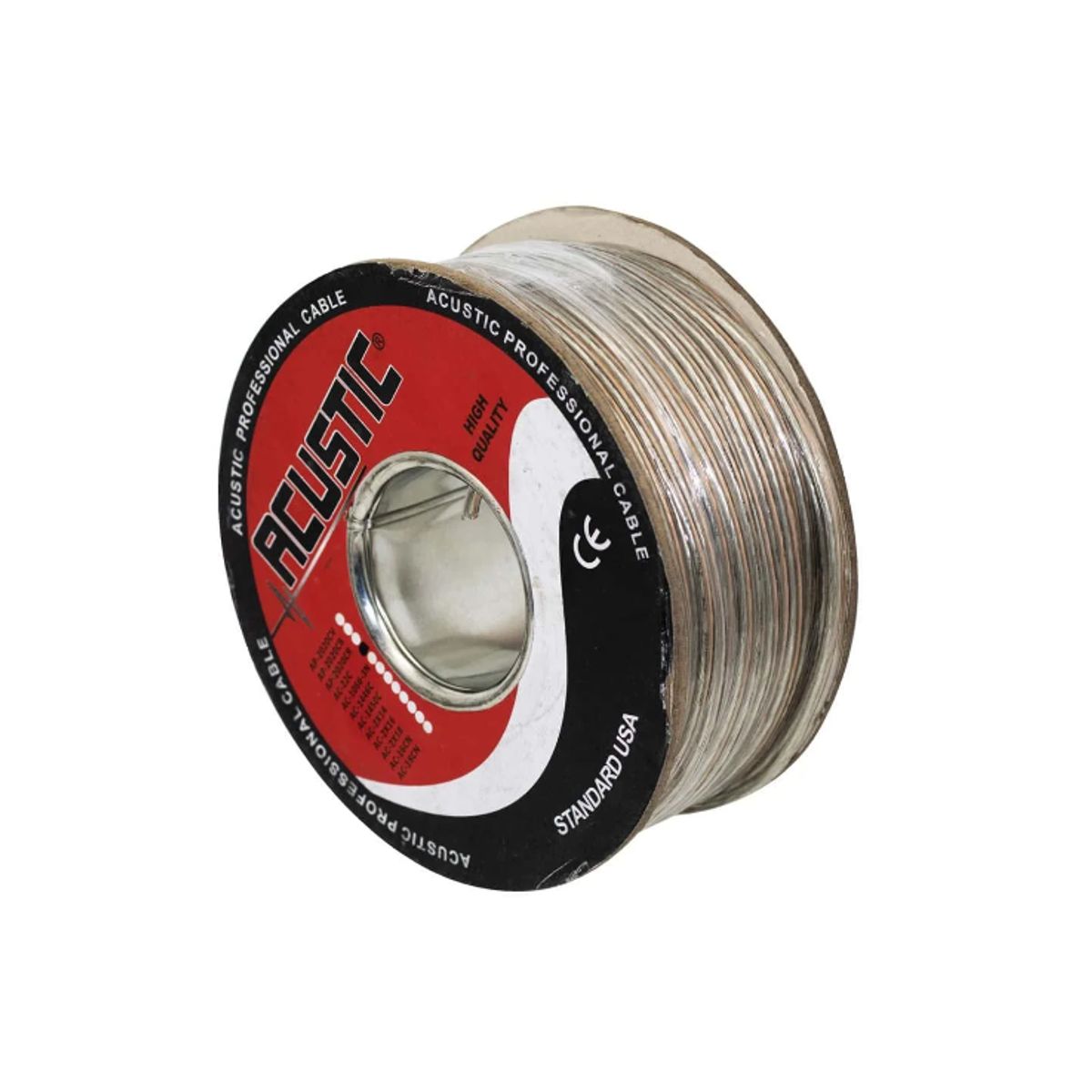 GENERICO - Cable Mellizo Cristal 22AWG 100 Mts AC-22C ACUSTIC
